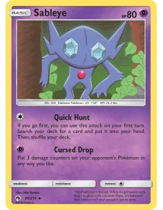 Sableye - Reverse Holo