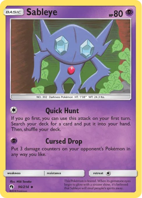 Sableye - Reverse Holo