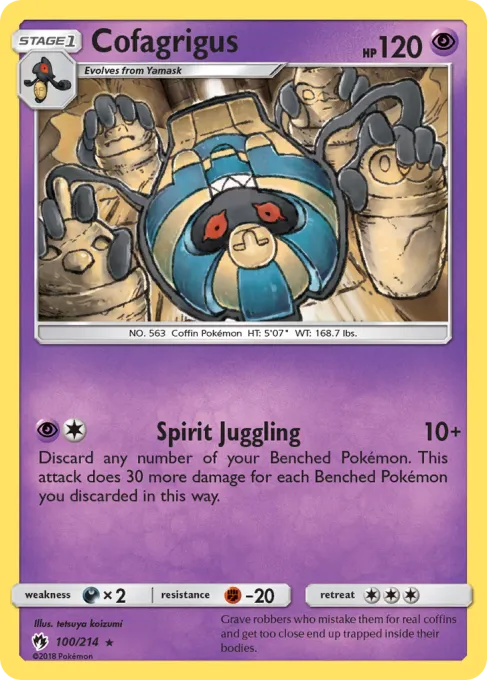 Cofagrigus - Reverse Holo