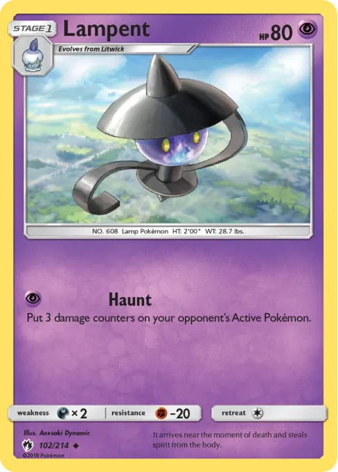 Lampent - Reverse Holo