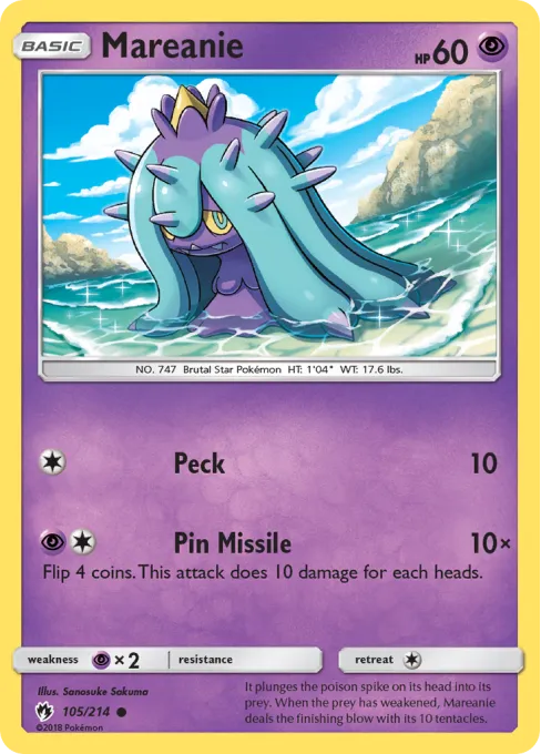 Mareanie - Reverse Holo