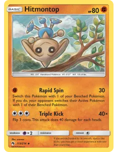 Hitmontop - Reverse Holo