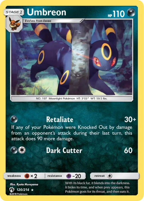 Umbreon - Reverse Holo