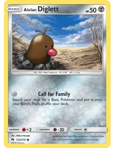 Alolan Diglett - Reverse Holo
