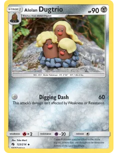 Alolan Dugtrio - Reverse Holo