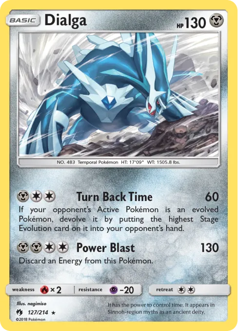Dialga - Reverse Holo