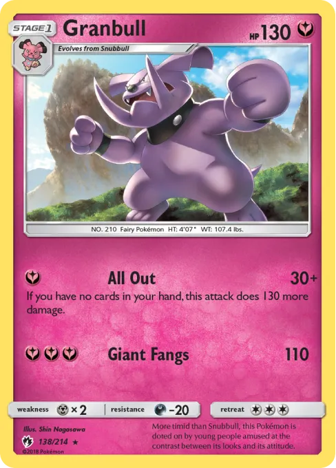 Granbull - Reverse Holo