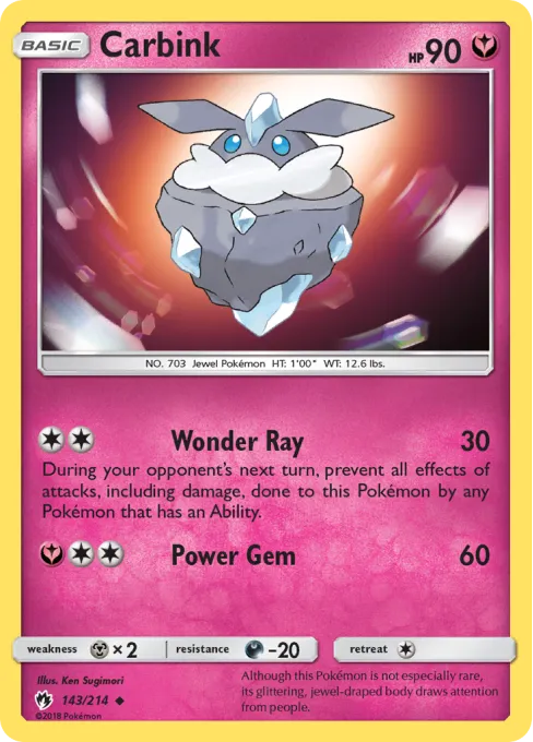 Carbink - Reverse Holo