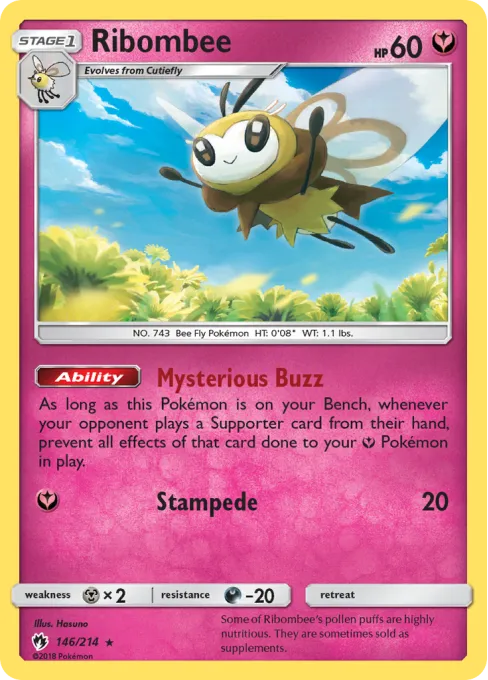 Ribombee - Reverse Holo