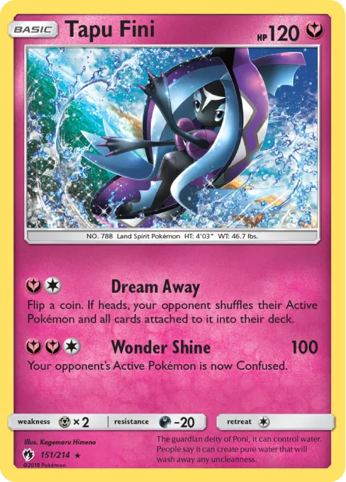 Tapu Fini - Reverse Holo
