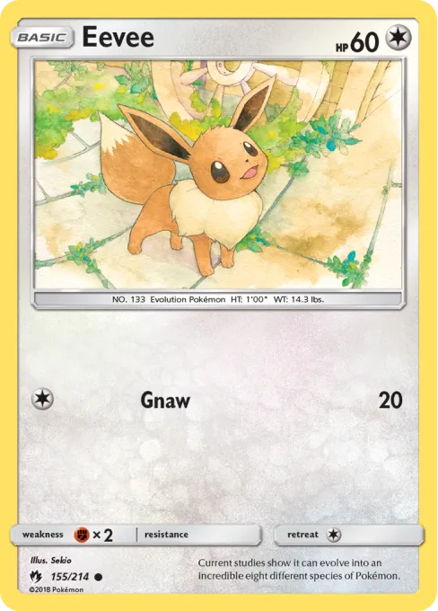Eevee - Reverse Holo