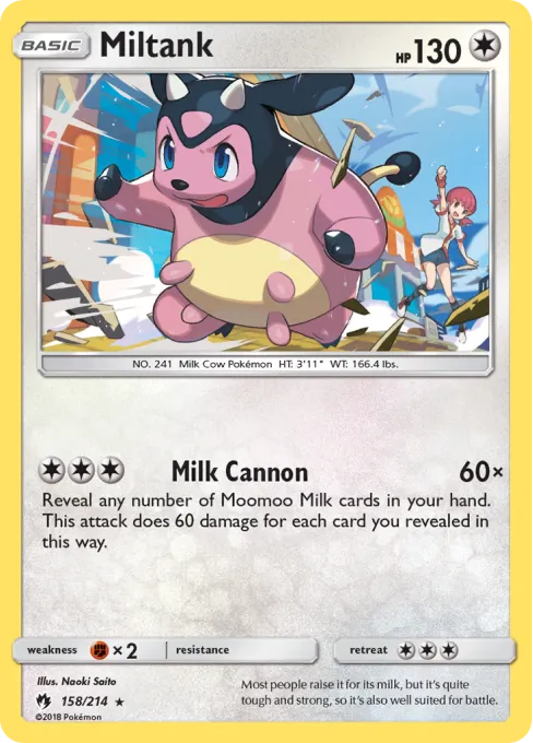 Miltank - Reverse Holo