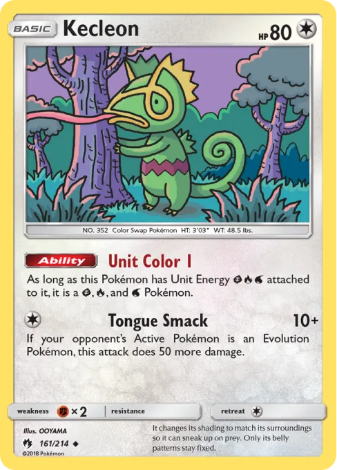 Kecleon - Reverse Holo
