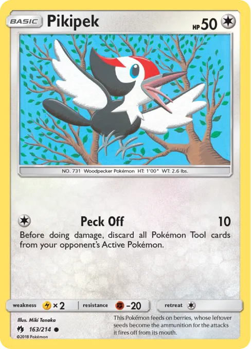 Pikipek - Reverse Holo