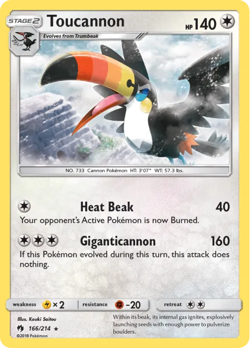 Toucannon - Reverse Holo