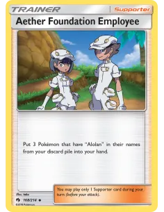 Aether Foundation Employee - Reverse Holo