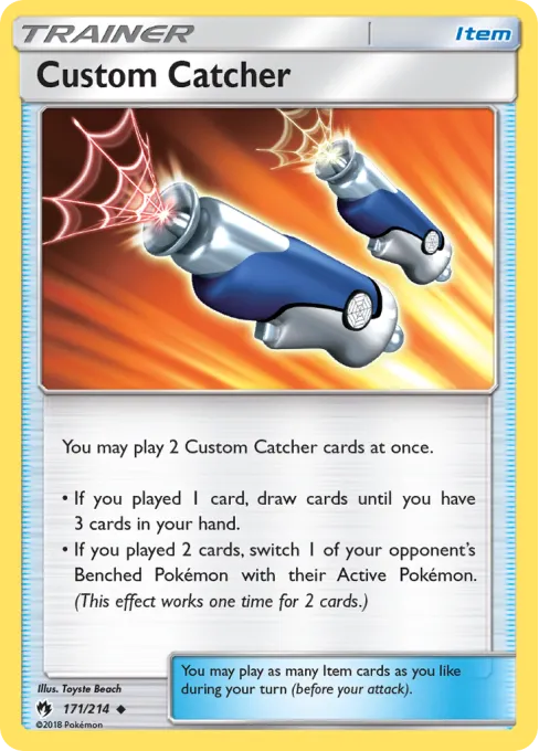 Custom Catcher - Reverse Holo