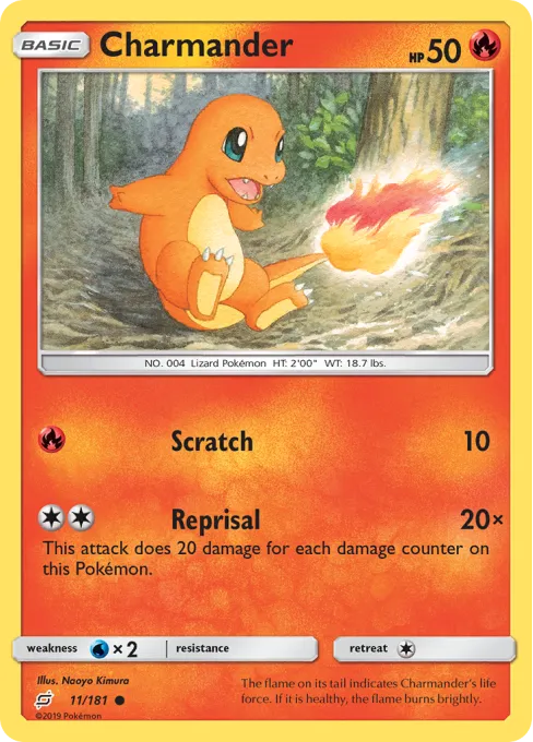 Charmander - Reverse Holo
