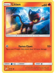 Litten - Reverse Holo
