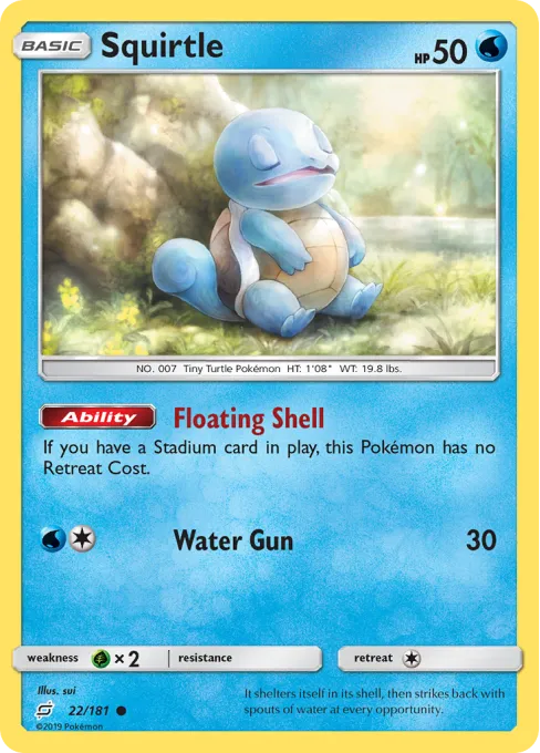 Squirtle - Reverse Holo