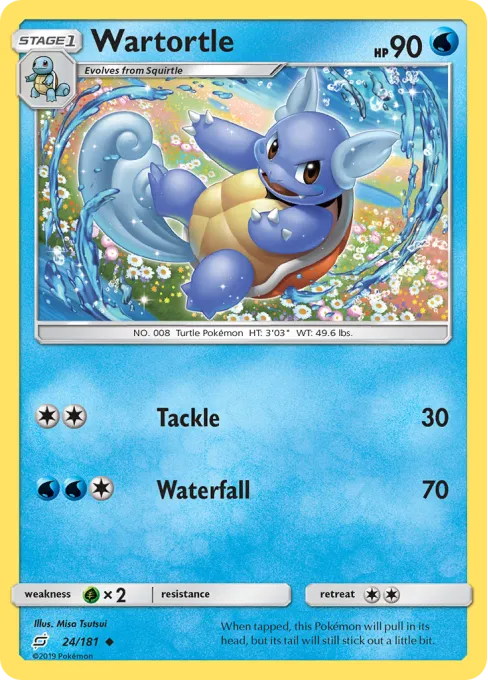 Wartortle - Reverse Holo