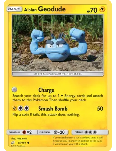 Alolan Geodude - Reverse Holo