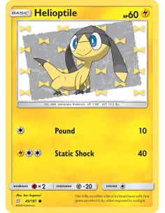 Helioptile - Reverse Holo