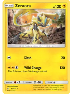 Zeraora - Reverse Holo