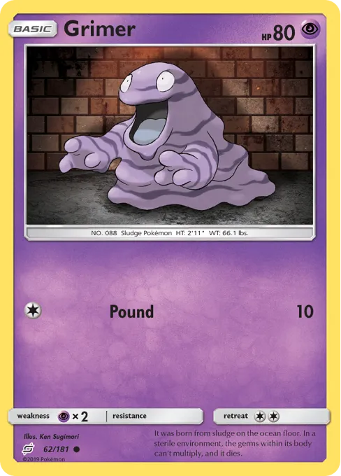 Grimer - Reverse Holo