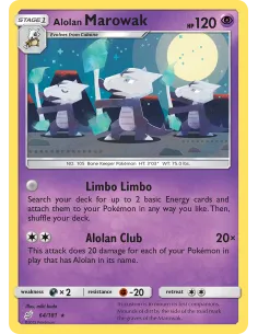 Alolan Marowak - Reverse Holo