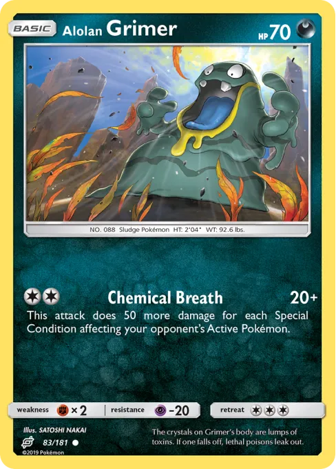 Alolan Grimer - Reverse Holo