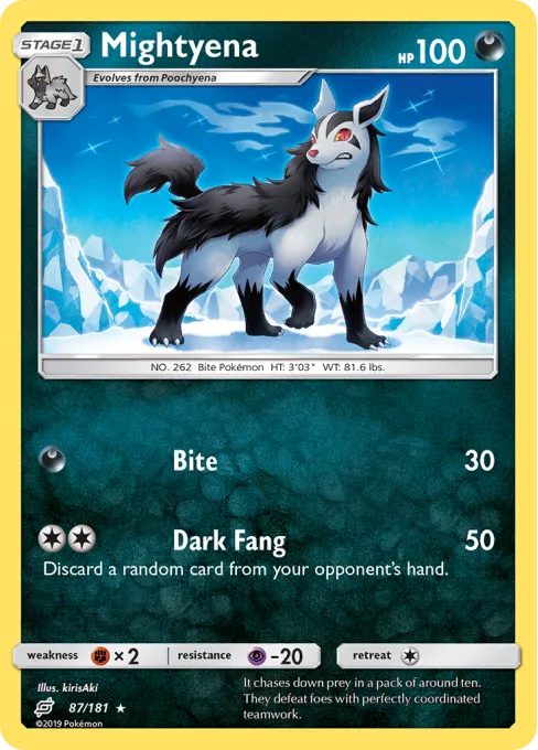Mightyena - Reverse Holo