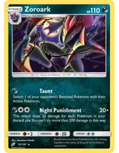 Zoroark - Reverse Holo