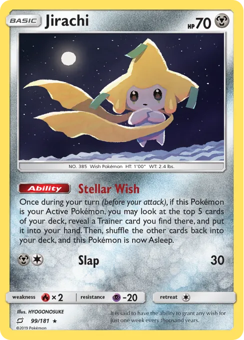 Jirachi - Reverse Holo