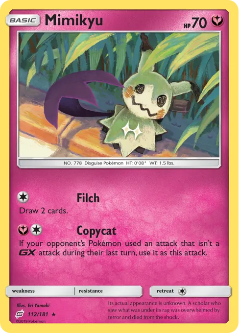 Mimikyu - Reverse Holo