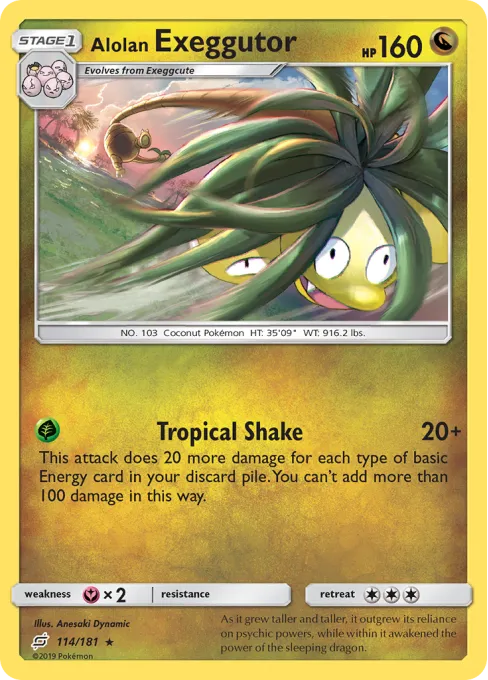 Alolan Exeggutor - Reverse Holo