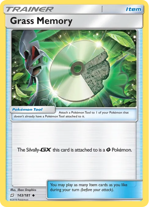 Grass Memory - Reverse Holo