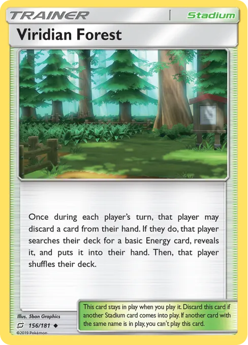 Viridian Forest - Reverse Holo