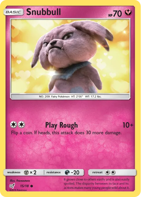 Snubbull - Reverse Holo