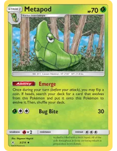 Metapod - Reverse Holo
