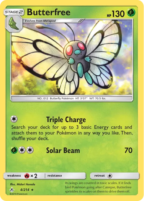 Butterfree - Reverse Holo