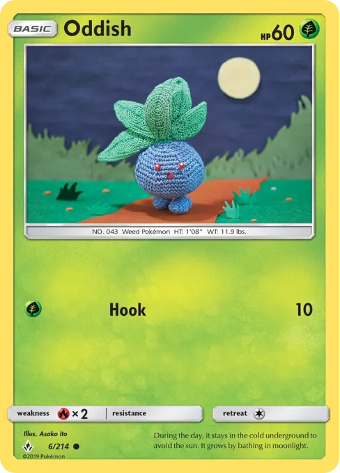 Oddish - Reverse Holo