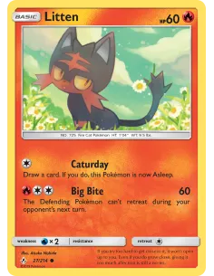 Litten - Reverse Holo