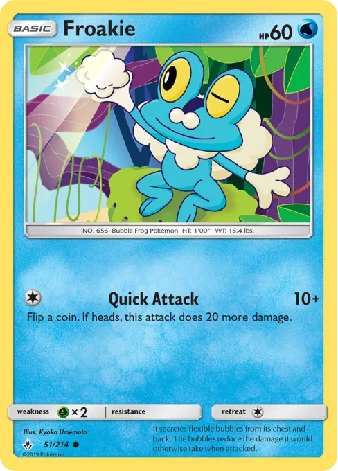 Froakie - Reverse Holo