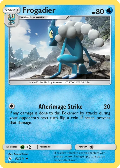 Frogadier - Reverse Holo