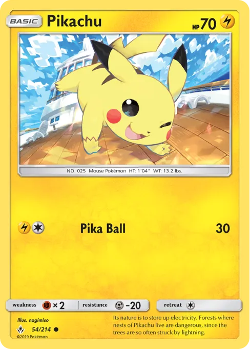 Pikachu - Reverse Holo