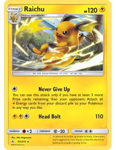 Raichu - Reverse Holo