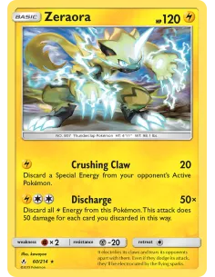 Zeraora - Reverse Holo