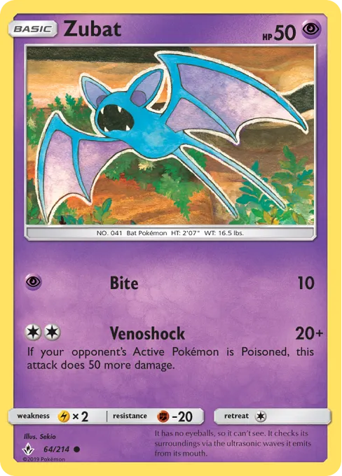 Zubat - Reverse Holo