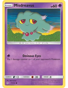 Misdreavus - Reverse Holo
